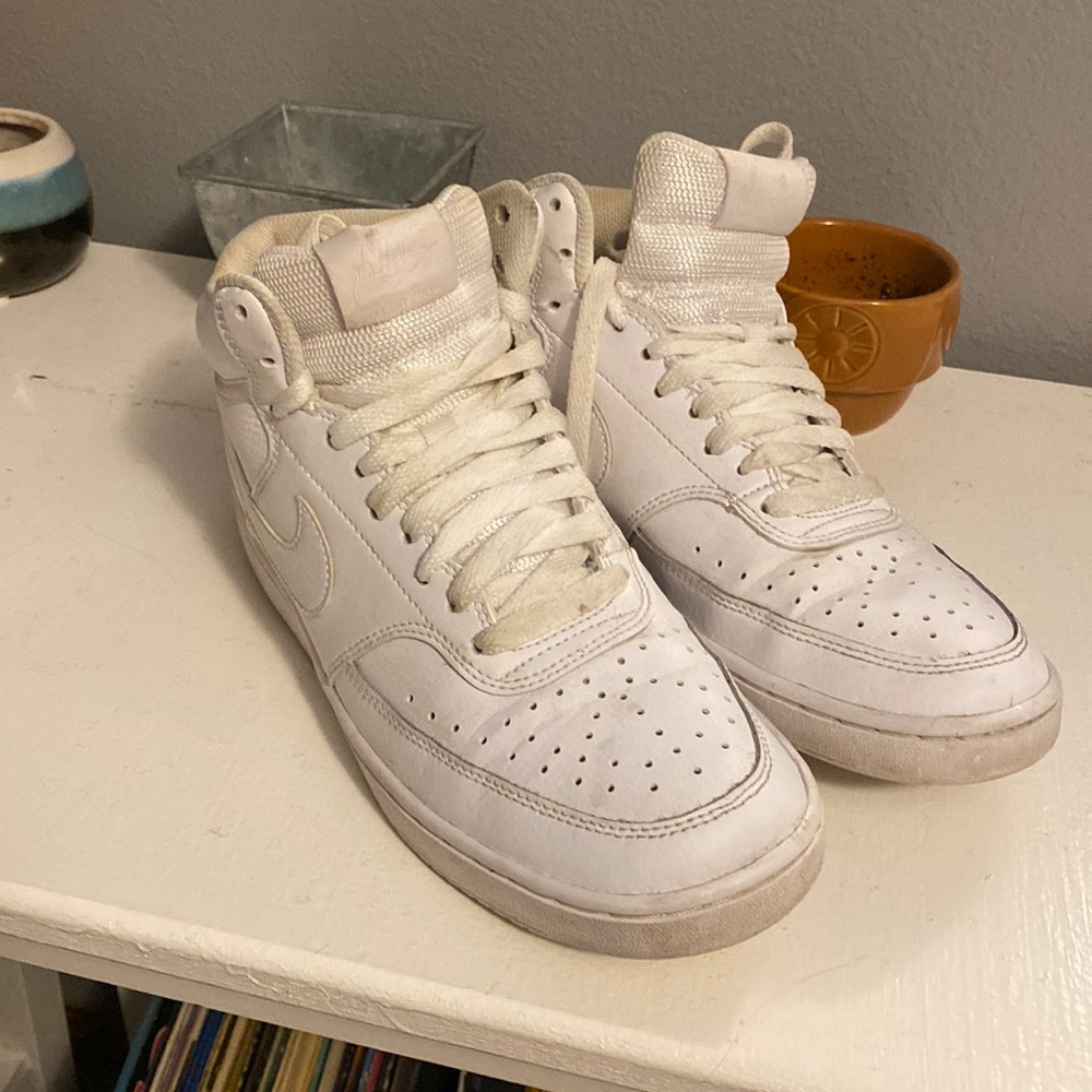 Nike high top air forces